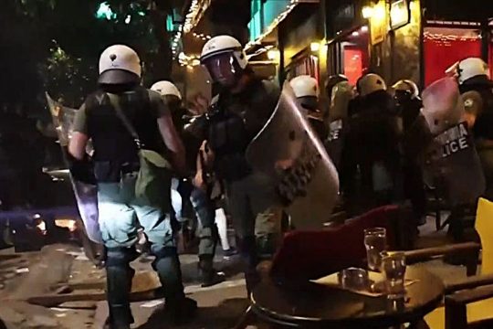 Aκόμα ένα φιάσκο της ΕΛ.ΑΣ. στα Εξάρχεια